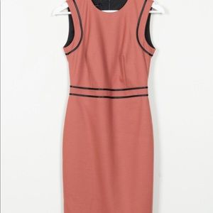 Judith & Charles size 4 dusty rose wool blend sleeveless lined